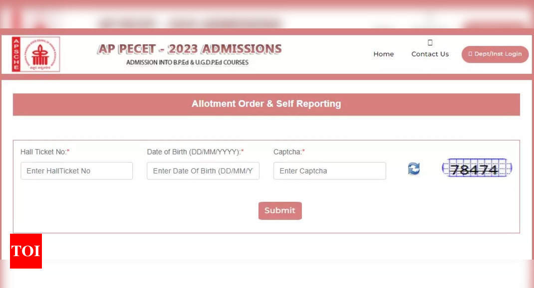AP PECET 2023: Remaining section counselling registration begins immediately at pecet-sche.aptonline.in; Listing of essential paperwork