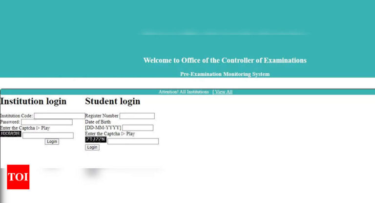 Anna College Outcomes 2023 declared for 1st, third and fifth semesters at coe1.annauniv.edu