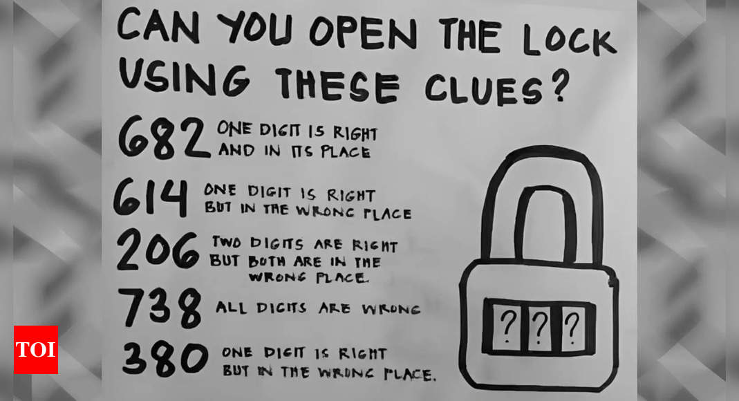 Can you crack this puzzle's three-digit code in under 10 minutes?