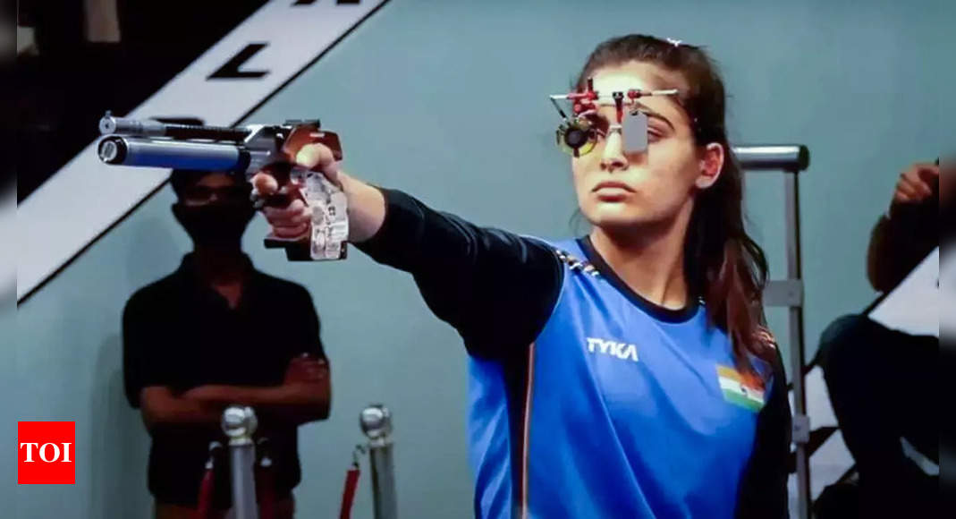 Shooter Manu Bhaker finishes 5th, secures 11th Olympic quota for India | More sports News