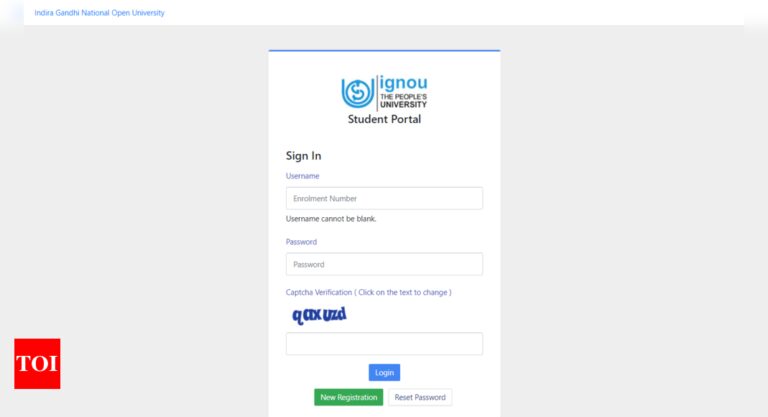 IGNOU January 2024 session: Re-registration deadline prolonged, test up to date dates right here