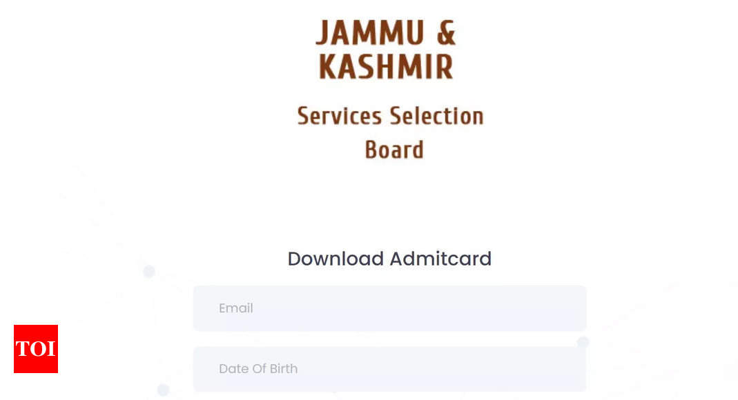 JKSSB Accounts Assistant Admit Card 2024 out at jkssb.nic.in, direct link here