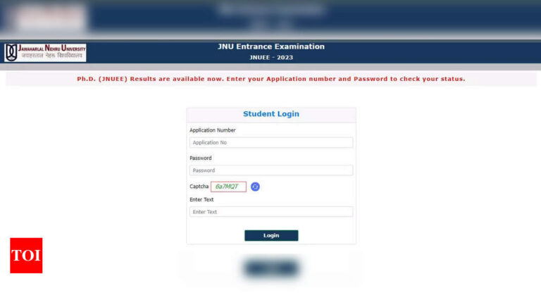 JNU PhD Admission 2024: 2nd Benefit Listing Launched at jnuee.jnu.ac.in |