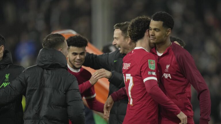 Liverpool attain League Cup closing after 1-1 draw with Fulham