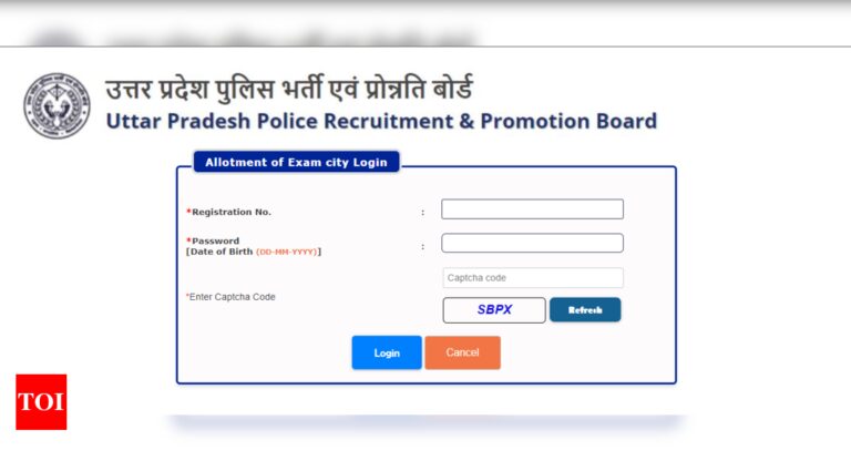 UP Police recruitment 2022: Metropolis slip launched at uppbpb.gov.in, examination on Jan 29; Direct hyperlink to examine right here