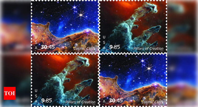 US Postal Service launch stamps that includes NASA webb photographs