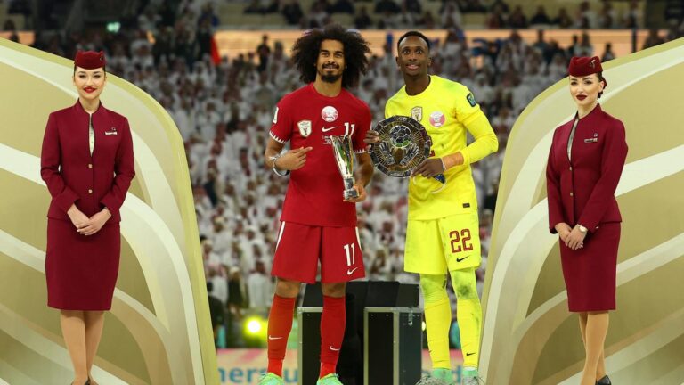 Afif hat trick secures Qatar back-to-back Asian Cup titles after 3-1 win in opposition to Jordan