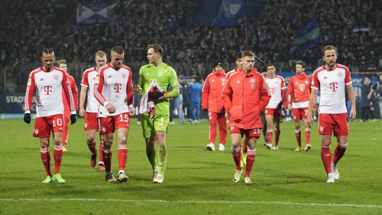 Bayern Munich endure third straight loss as Bochum stun Bundesliga champions