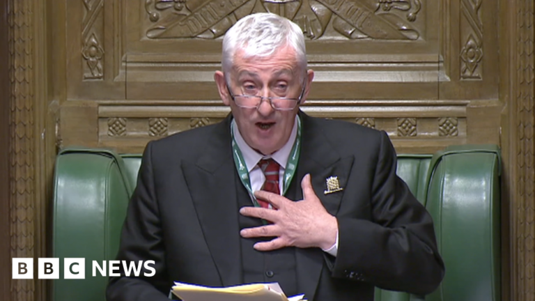 Sir Lindsay Hoyle: Home of Commons Speaker underneath stress after chaotic Gaza ceasefire vote