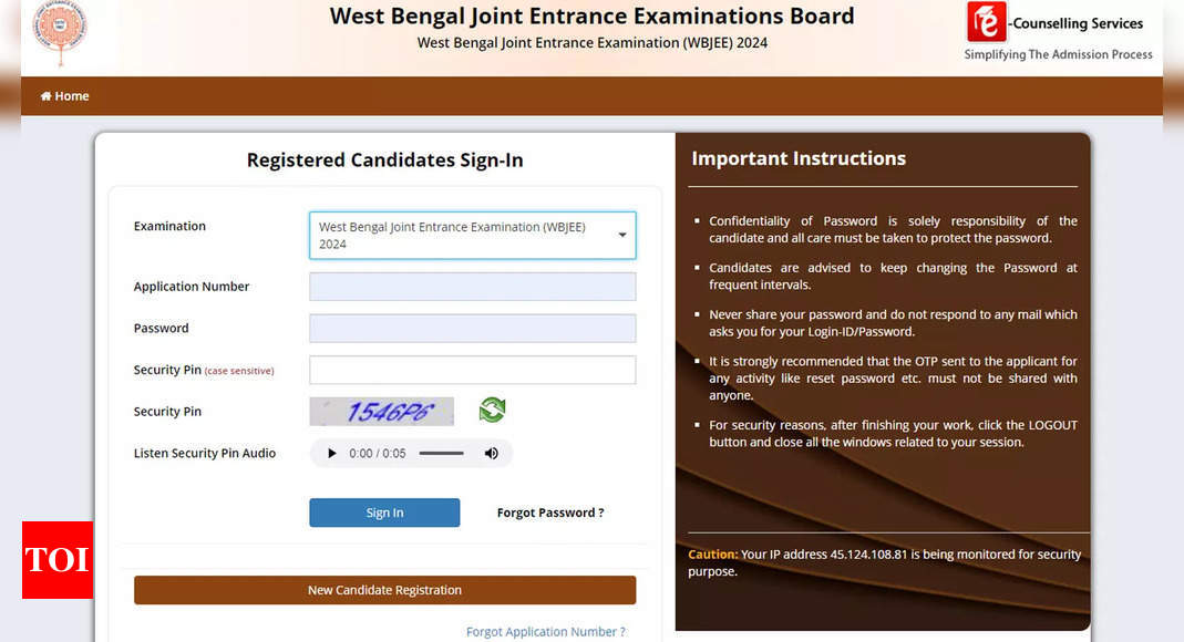 Final Day Alert: WBJEE 2024 Registration Deadline Today! Check the direct link here |