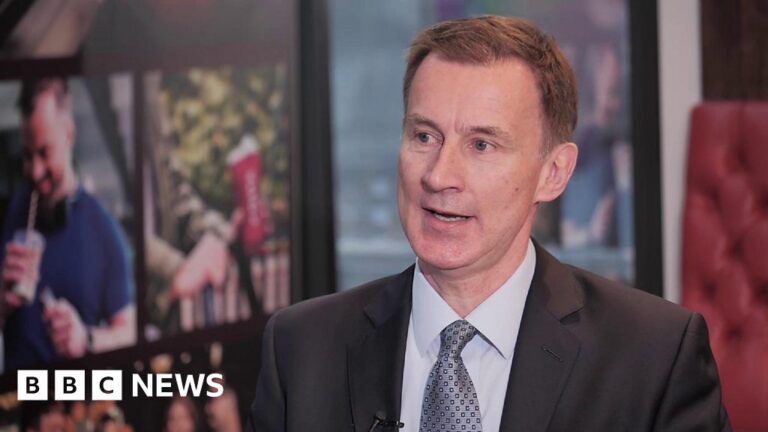 Jeremy Hunt on recession: ‘We anticipated development to be weaker’