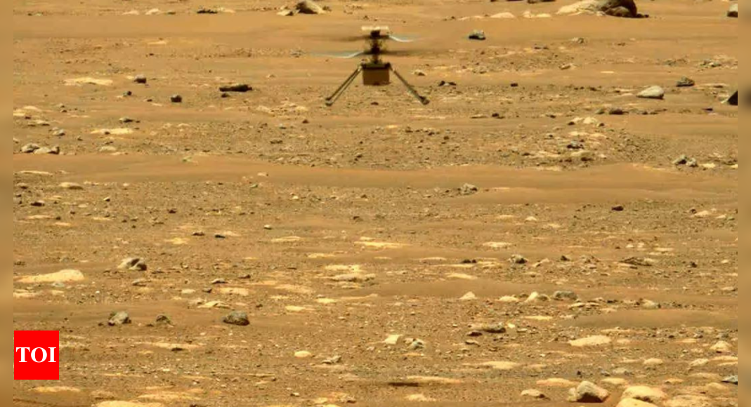 Nasa Ingenuity Mars helicopter spotted lying broken by Perseverance rover