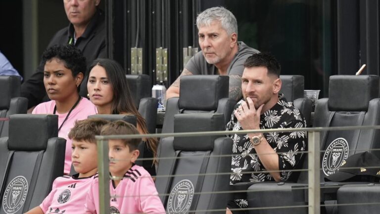 Lionel Messi watches from sideline as Montreal arms his Inter Miami crew a 3-2 loss