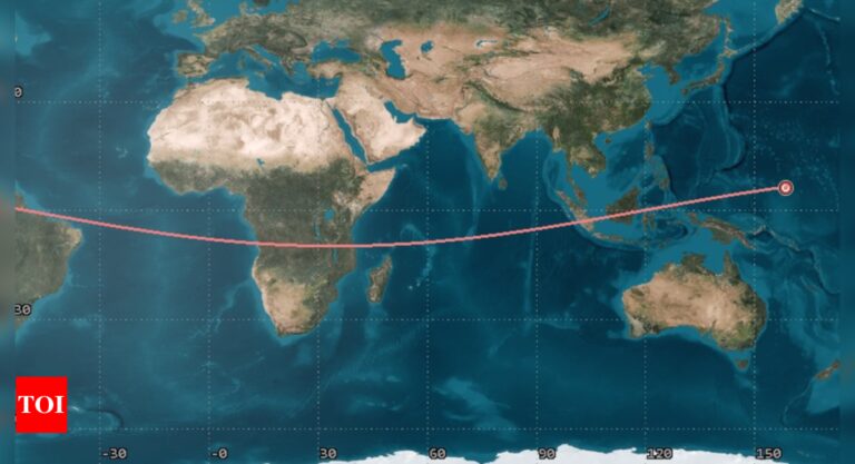 PSLV’s POEM-3 re-enters Earth, falls in Pacific ocean | India Information