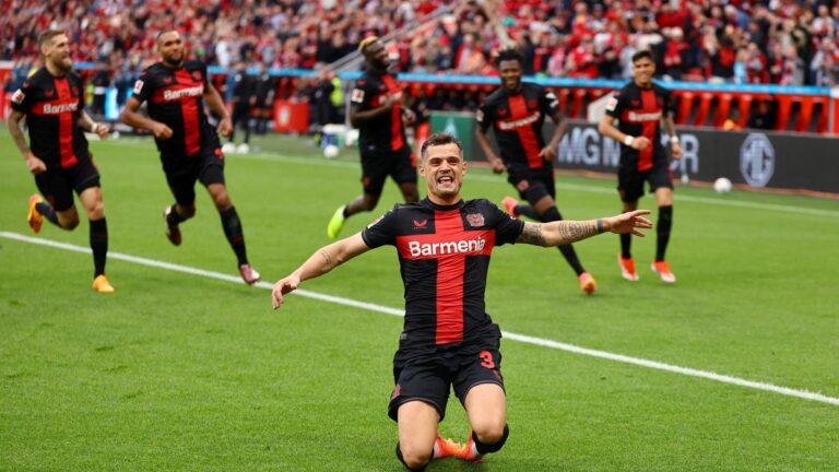 Bayer Leverkusen safe maiden German league title with 5-0 win over Bremen