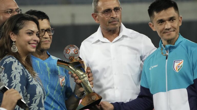 Chhetri bids an emotional goodbye