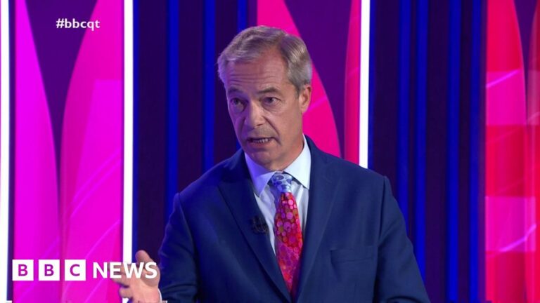 Nigel Farage requested how he’ll deal with racism inside Reform UK