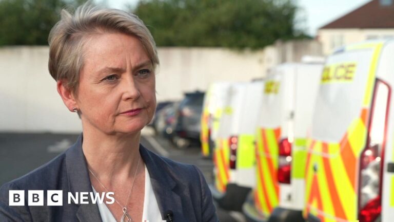 Residence Secretary Yvette Cooper visits metropolis after unrest