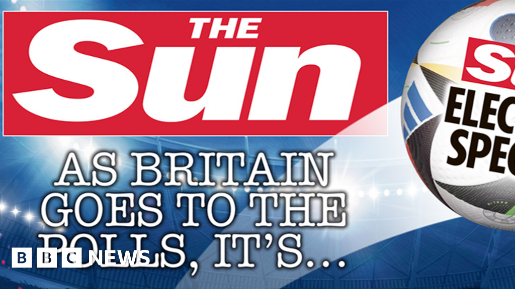 The Sun backs Labour Party saying it's 'time for change'