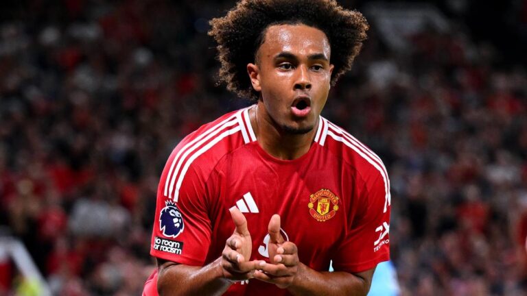 Joshua Zirkzee scores on debut for Man United in 1-0 win over Fulham on opening evening of Premier League