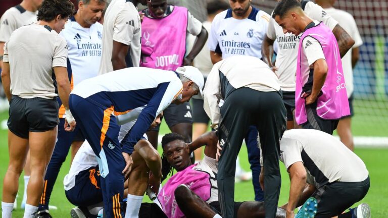 Actual Madrid’s Eduardo Camavinga out for weeks with knee sprain