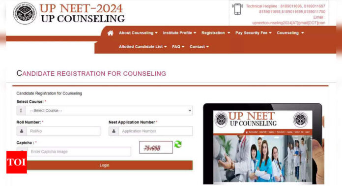 UP NEET UG 2024 Counselling Registration Begins at upneet.gov.in; Check Direct Link Here