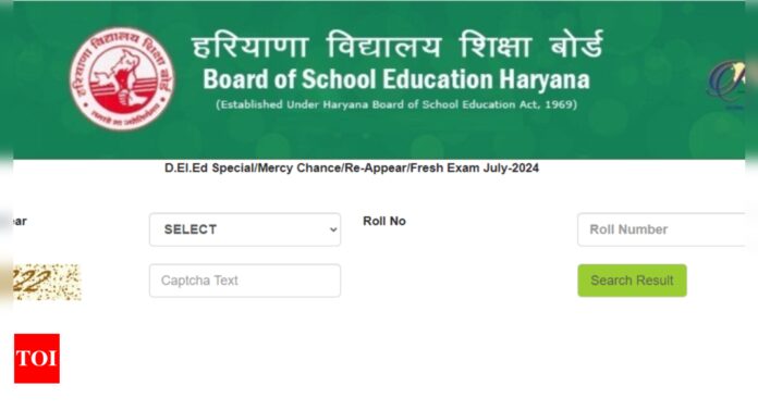 Haryana DElEd July Result 2024 declared: Check direct link here