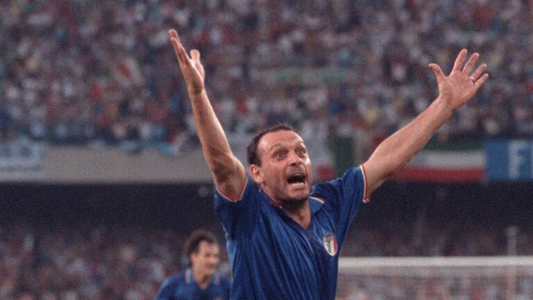 Salvatore ’Totò’ Schillaci, the Italy striker who was high scorer at 1990 World Cup, dies at 59