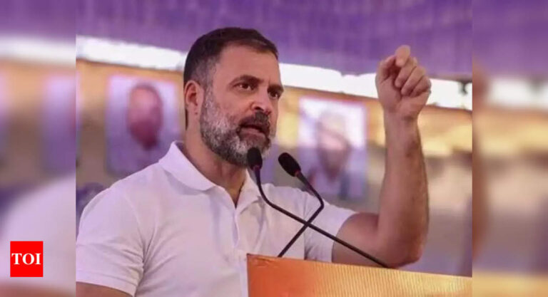 Why was Adani current at 2019 BJP-NCP meet, asks Rahul Gandhi | India Information