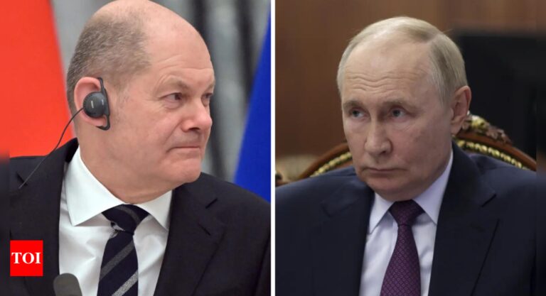 After a niche of two years, German Chancellor Scholz speaks with Vladimir Putin