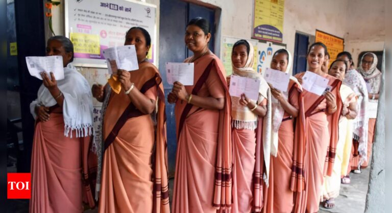 Jharkhand ladies’s turnout at 69% towards males’s 64% | India Information