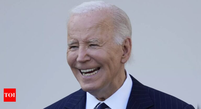 ‘He could ship me’: Joe Biden jokes about going to area to rescue stranded ISS astronauts