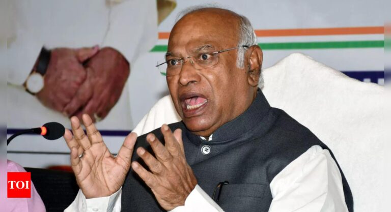 Beneath BJP, Manipur neither ‘ek’ nor ‘protected’: Mallikarjun Kharge