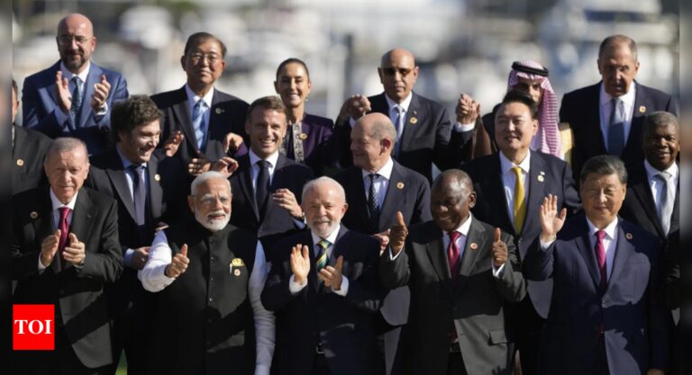 The place was Biden? The G-20 photograph exhibits him out of the image