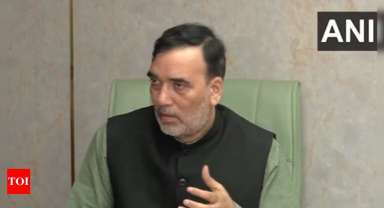 ‘Grant NOC for cloud seeding to induce synthetic rains’: Gopal Rai to Centre on Delhi air pollution disaster | India Information