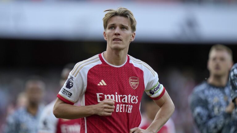 Arteta hints at Arsenal captain Odegaard’s return after two months of damage