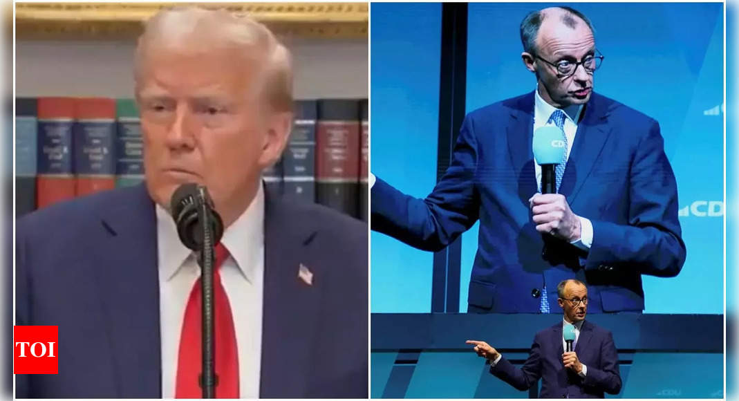 ‘People got tired of no common sense agendas’: Trump congratulates Merz for becoming next Chancellor of Germany ‘People got tired of no common sense agendas’: Trump congratulates Merz for becoming next Chancellor of Germany