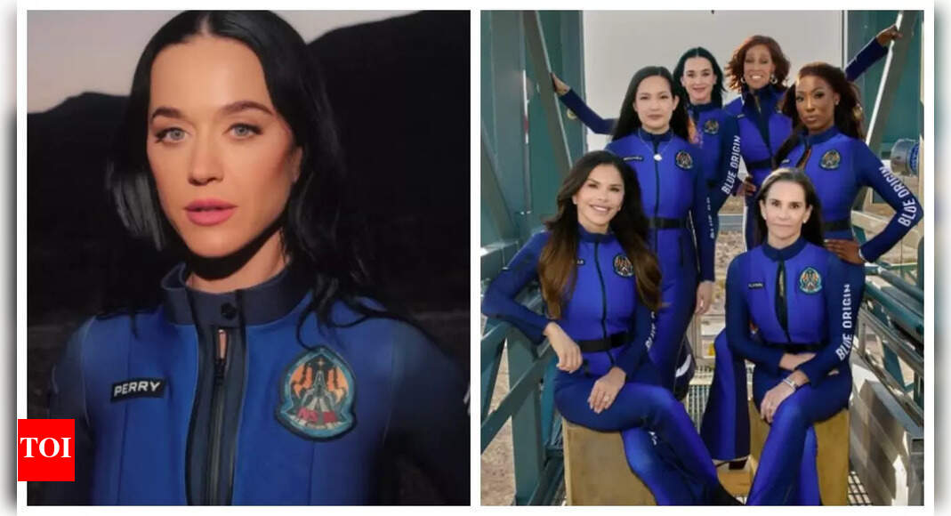 Blue Origin rocket carrying Katy Perry and all-female crew lifts off successfully