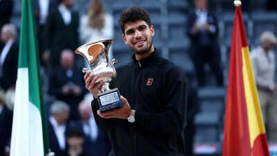 Carlos Alcaraz beats Jannik Sinner to win Italian Open in Roland Garros warning | Tennis News Carlos Alcaraz beats Jannik Sinner to win Italian Open in Roland Garros warning | Tennis News