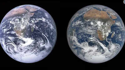 NASA reveals how 60 years of climate change have transformed Earth from vibrant blue to a troubled world | NASA reveals how 60 years of climate change have transformed Earth from vibrant blue to a troubled world |