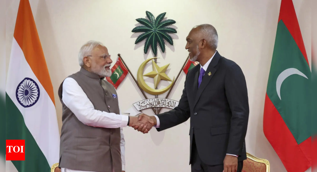 5m credit line for Maldives, talks on free trade pact | India News