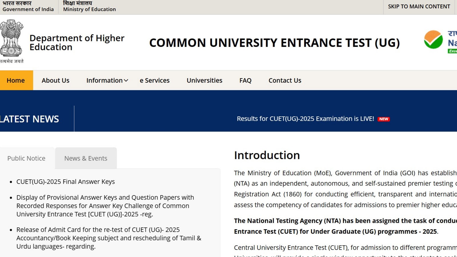 CUET UG 2025 toppers list: NTA releases list of top scorers with application numbers; details inside