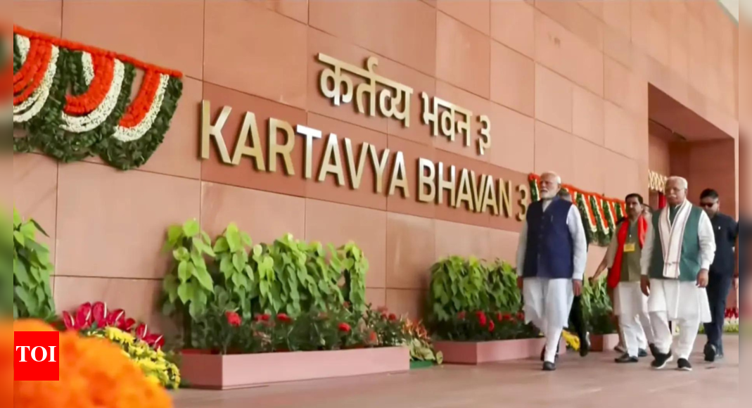Part of Central Vista venture: Kartavya Bhawan inaugurated; key things to know about the high-tech building | India News Part of Central Vista venture: Kartavya Bhawan inaugurated; key things to know about the high-tech building | India News