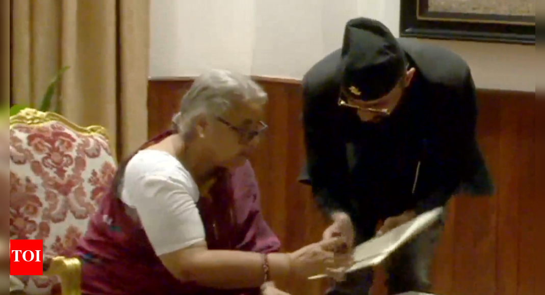 Nepal interim govt: Sushila Karki takes oath as PM; first woman in top post Nepal interim govt: Sushila Karki takes oath as PM; first woman in top post